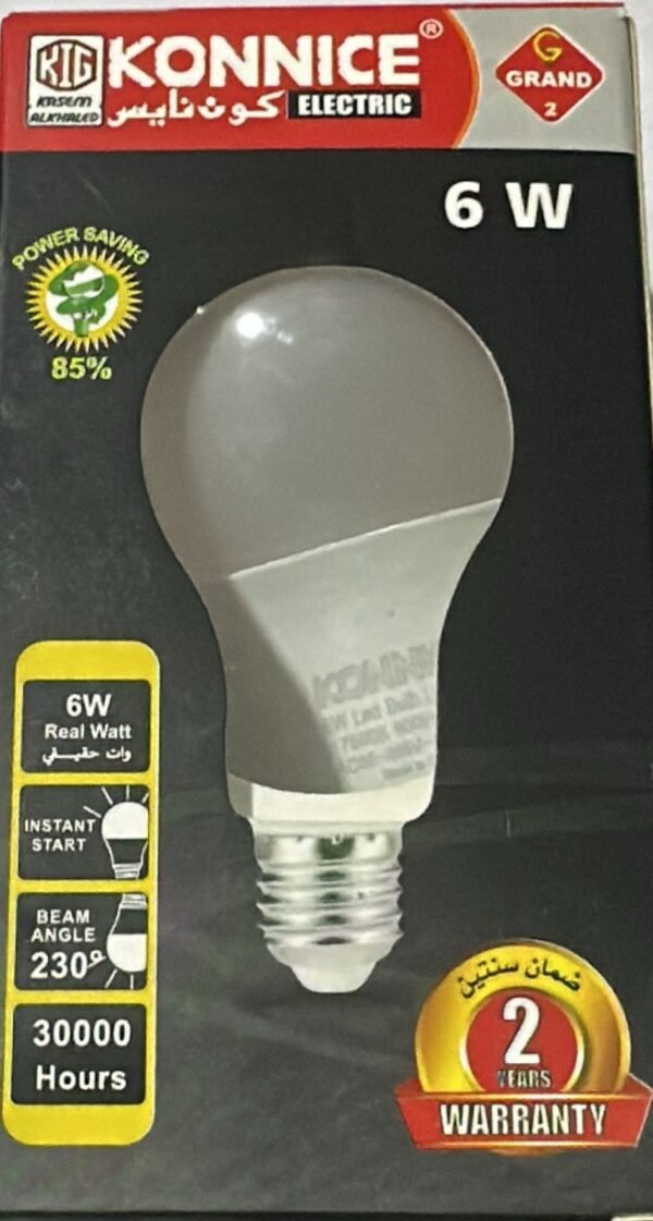 Lamp E27 6 watt