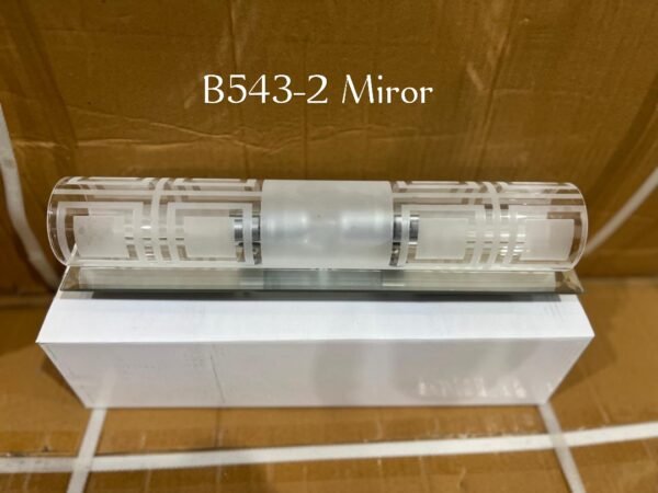 Lamps above mirror code: B543-2 Mirror