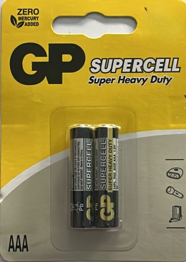 AAA x2 batteries