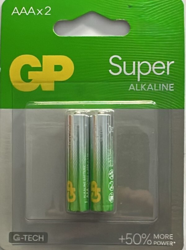 AAA x2 batteries