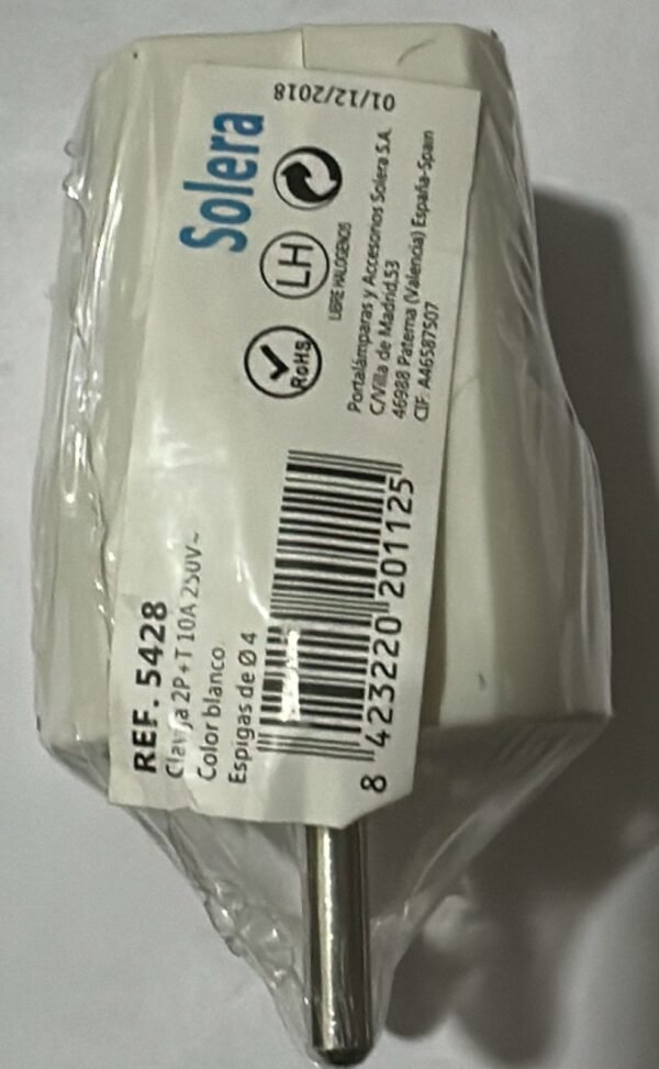 Male Schuko socket