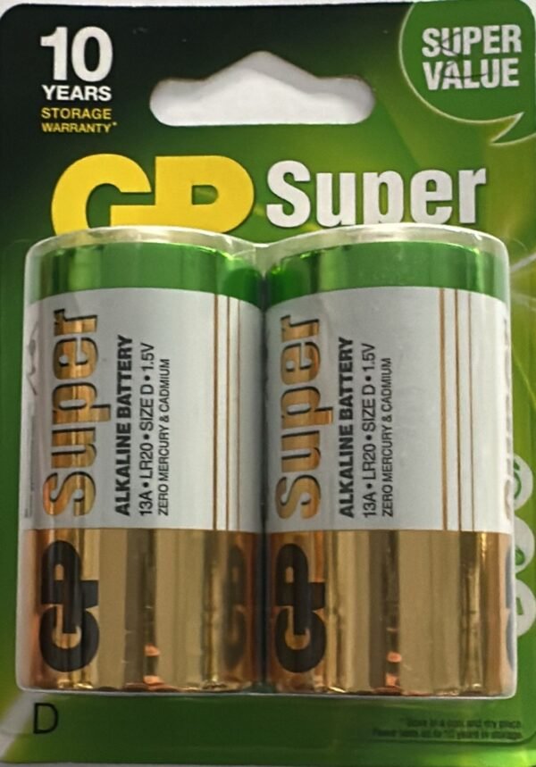 D x 2 Battery 1.5V 13A